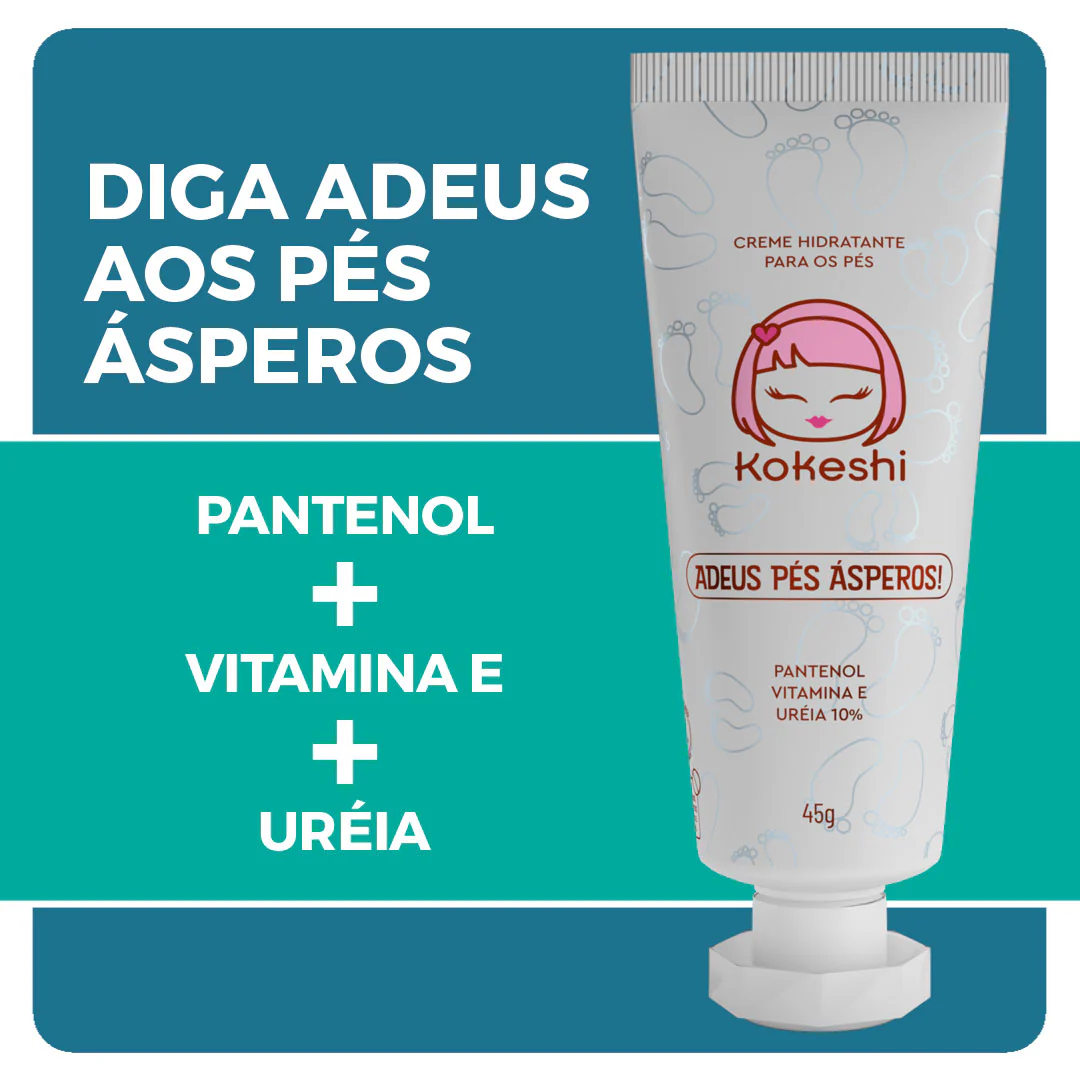Creme Hidratante para os Pés Kokeshi - Adeus pés ásperos - Image 3