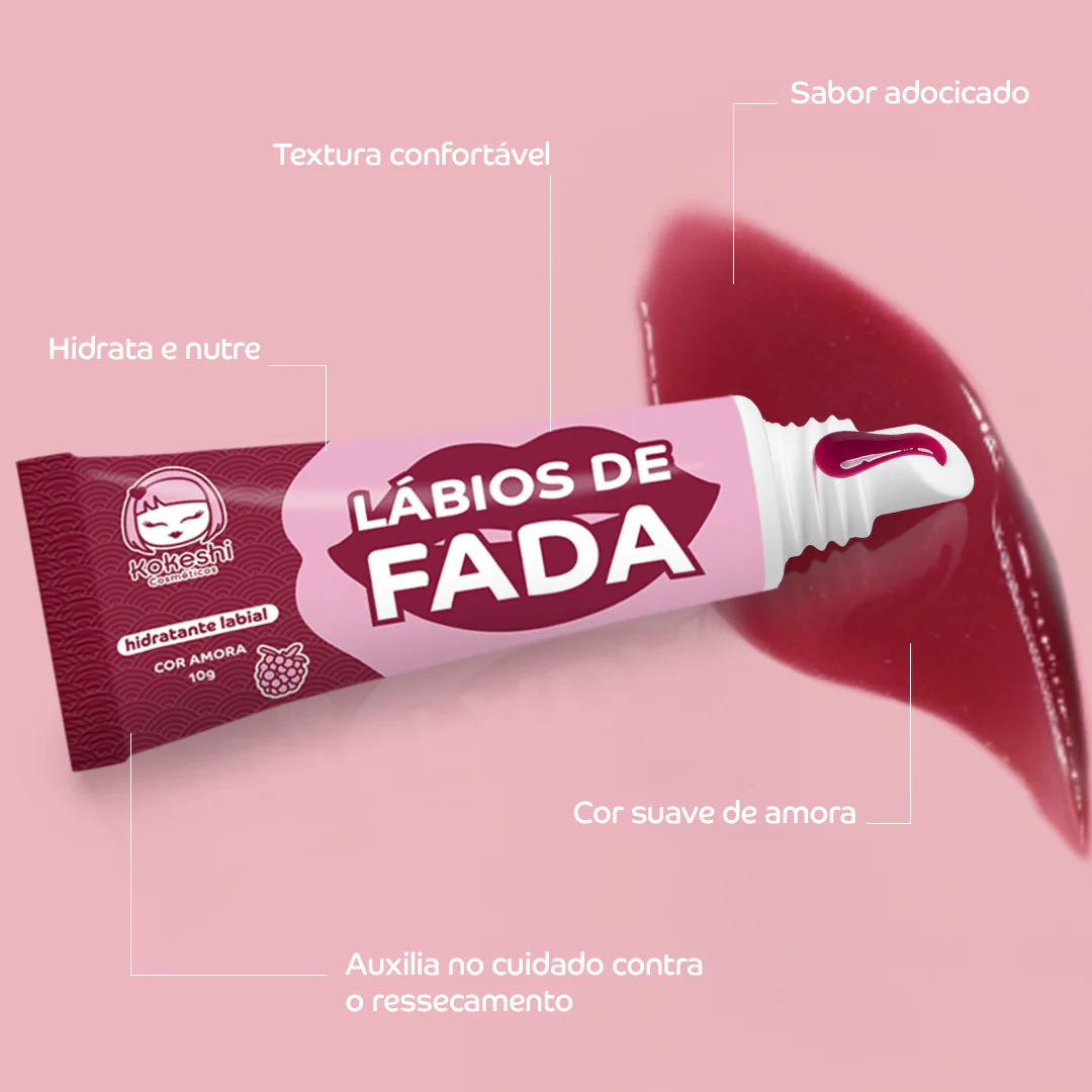 Lábios de Fada Hidratante Labial 10g - Image 6